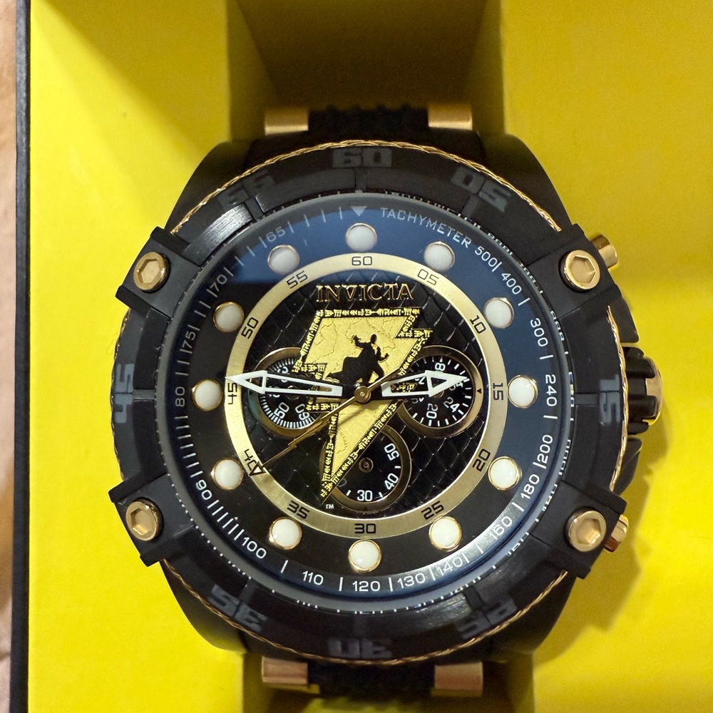 Black Adam Invicta Watch